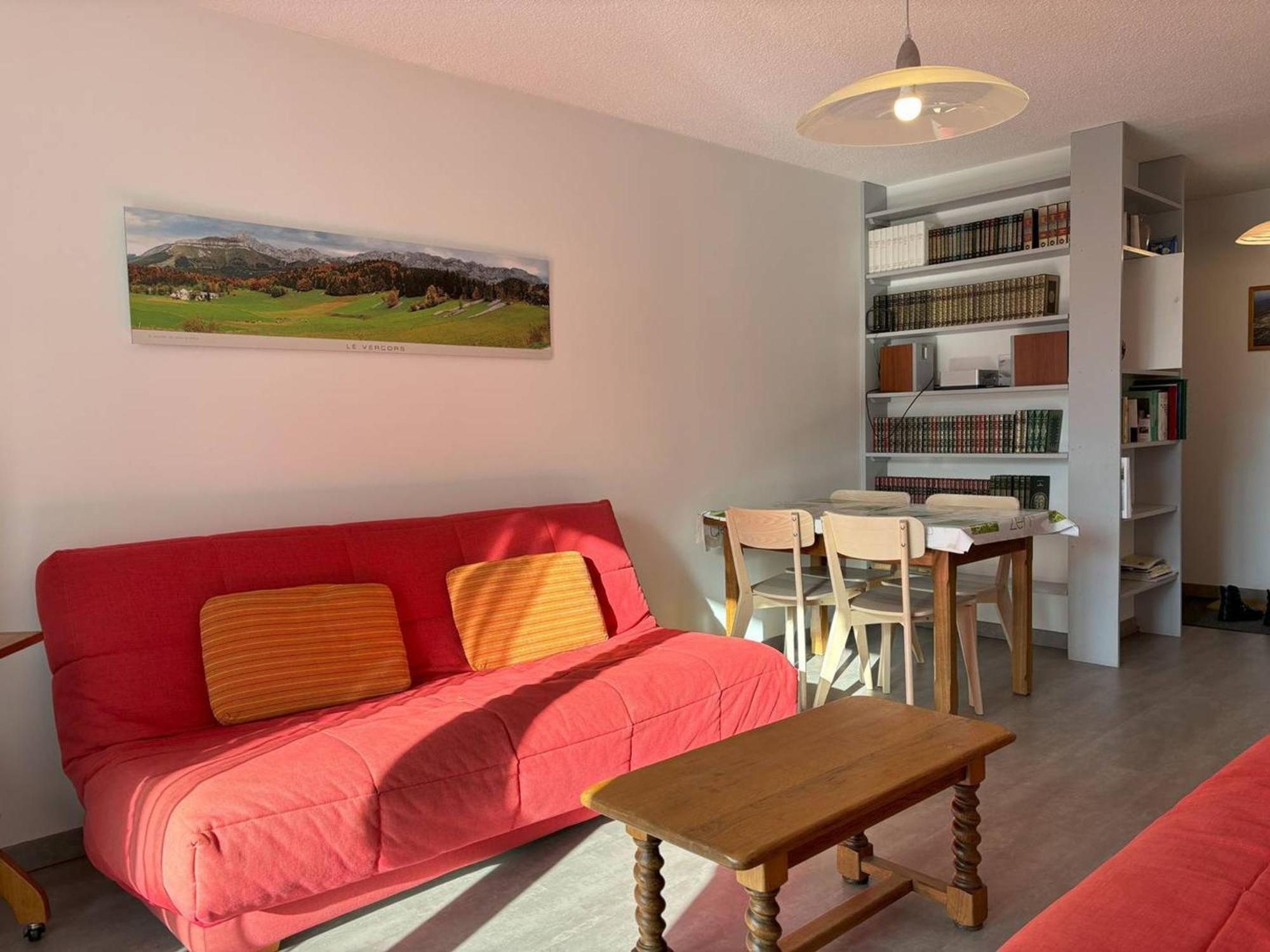 Appartement Cosy, Balcon Sud, 2 Chambres, Parking Gratuit A 10 Min Du Centre Et Proche Ski ! - Fr-1-548-4 Villard-de-Lans Exteriör bild